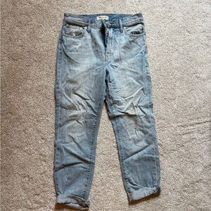 Madewell mom jeans
